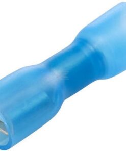 Enchufe plano hembra, rojo 1,5-2,5 mm² 6,3x0,8mm, blister (25 uds.), Hella