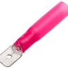 Enchufe plano rojo 0,5-1 mm²