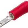 Enchufe plano macho, rojo 0,5-1 mm² 2,8x0,8mm, blister (100 uds.), Hella