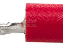 Enchufe plano macho, rojo 0,5-1 mm² 2,8x0,8mm, blister (100 uds.), Hella