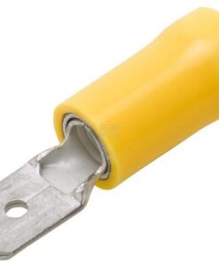 Enchufe de crimpar plano amarillo 4,0 - 6,0 mm²