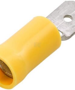 Enchufe de crimpar plano amarillo 4,0 - 6,0 mm²