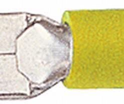 Enchufe de crimpar plano amarillo 4,0 - 6,0 mm²