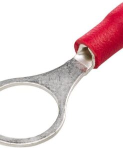 Terminal de cable con ojal, rojo 0,5-1 mm²