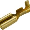 Enchufe de crimpar plano 0,5 - 1 mm²