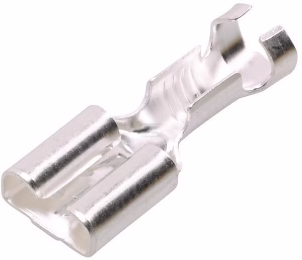 Enchufe de crimpar plano 1,5 - 2,5 mm² 1 Enchufe de crimpar plano 1,5 - 2,5 mm²