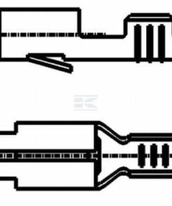 Conector cable plano JT 0,5-1 mm²