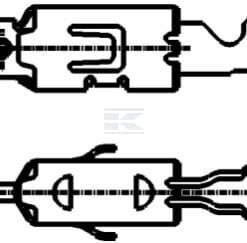Enchufe de crimpar plano JT/JPT 0,5 - 1 mm²