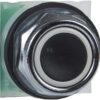 Pulsador NA+NC, negro, 30mm
