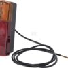 Rear combination light 12V amber/red left