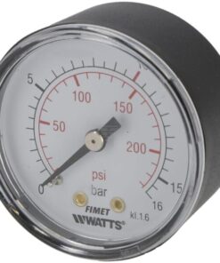 Manómetro ø50 1/4" 16/10B