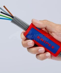 Peladora de cables y cortadora de conductos corrugados, TwistCut de Knipex