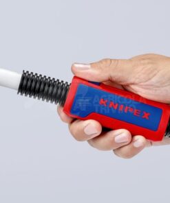 Peladora de cables y cortadora de conductos corrugados, TwistCut de Knipex