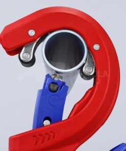 KNIPEX 90 23 01 BK DP50 Cortatubos para tubos de plástico usados en instalaciones domésticas y bajantes recubiertos de plástico 202 mm