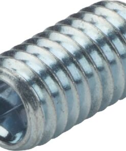 Pasador roscado DIN916 M6x12, acero zincado 45H, Kramp