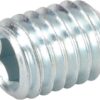Pasador roscado DIN916 M8x10, acero zincado 45H, Kramp