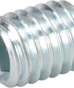 Pasador roscado DIN916 M8x10, acero zincado 45H, Kramp