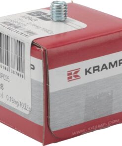 Pasador roscado DIN916 M8x8, acero zincado 45H, Kramp