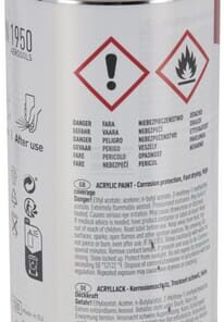 Pintura, negro mate, 400 ml