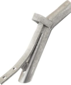 Tubo de inyección derecho Ø 50 mm para diente-Everstrong galvanizado