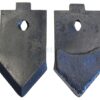 Punta de cultivador 240 x 120 x 10 mm, plana, 1 orificio, válida para Kerner de Kramp 6 Punta de cultivador 240 x 120 x 10 mm, plana, 1 orificio, válida para Kerner de Kramp
