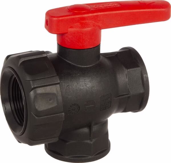 Llave de 3 vías 1 1/4"