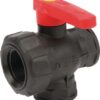 Llave de 3 vías 1 1/4"