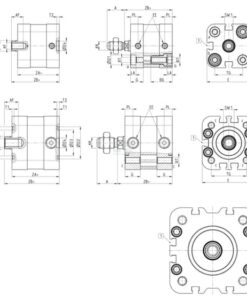 Cilindro compacto Serie 32
