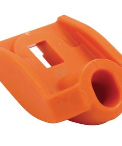 Orange plastic hinge