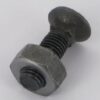 Tornillo arado cuadrado M9x30 + tuerca 3 Tornillo arado cuadrado M9x30 + tuerca