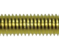 Tornillo cabeza hexagonal DIN933 M8x40 brass, Kramp