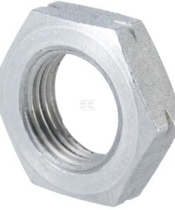 Tuerca hexagonal baja DIN936 M18x1.50, acero zincado, Kramp