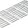 Pasador de aletas Ø 7 x 63 mm, cincado