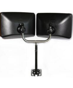Espejos de cristal para puntos ciegos y soporte giratorio de 180° para accesorios frontales 4 Espejos de cristal para puntos ciegos y soporte giratorio de 180° para accesorios frontales