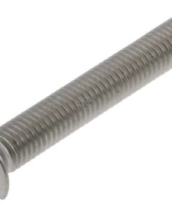 Tornillo avellanado DIN964 M5x40 cabeza alomada, acero inox. A2, Kramp