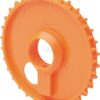 Rueda de siembra pequeña plástico naranja 3 Rueda de siembra pequeña plástico naranja