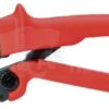 KNIPEX 97 52 19 Crimpadora también para trabajar a dos manos con fundas de plástico antideslizantes barnizado 250 mm 3 KNIPEX 97 52 19 Alicate para crimpar terminales también para trabajar a dos manos con fundas de plástico antideslizantes bruñido 250 mm
