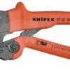 Alicate de engastar con inversor Knipex