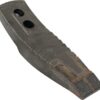 Punta de cultivador 260 x 65 x 6 mm, curvada, 2 orificios, válida para Pöttinger de Kramp