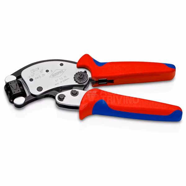 Self adjusting crimping pliers 1 Self adjusting crimping pliers