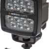 Luz de trabajo LED, 50 W, 7000 lm, cuadrada, 12 / 24 V, transparente, atornillable, 108,2 x 108 x 137 mm, conexión Deutsch de 2 pineses, haz concentrado, 14 LED, Scorpius PRO 445 de Nordic Lights