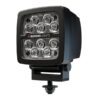 Work light LED, 42W, 400lm, square, 12/24V, blue, bolt on, Deutsch 2-pin, spot, 10 LED's, Scorpius 400 Blue by Nordic Lights