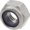 Tuerca hexagonal autoblocante DIN985 M12x1.75 acero inox. A2, Kramp 8 Tuerca hexagonal autoblocante DIN985 M12x1.75 acero inox. A2, Kramp