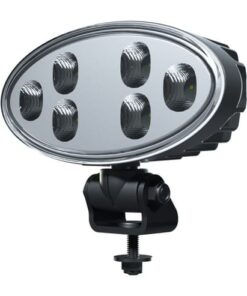 Work light LED, 32W, 3500lm, oval, 12/24V, white, bolt on, swivel head, 180x126x72mm, Deutsch 2-pin, Flood, 6 LED's, SATO 725 by Nordic Lights