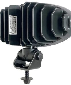 Work light LED, 32W, 3500lm, oval, 12/24V, white, bolt on, swivel head, 180x126x72mm, Deutsch 2-pin, Flood, 6 LED's, SATO 725 by Nordic Lights