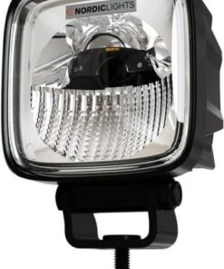 Work light LED, 28W, 1950lm, square, 12/24V, transparent, bolt on, 85x100x129mm, Deutsch 2-pin, Wide flood, 1 LED, Scorpius Pro 415PH by Nordic Lights
