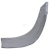 Cuchilla rotavator 210x140x80 mm 9 mm de grosor, válida para Howard