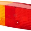 Piloto rojo/transparente/ámbar rectangular trasero/izd., Hella