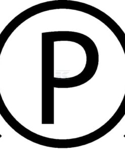 Símbolo freno de estacionamiento