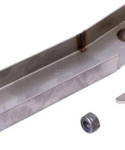 Pala esparcidora derecha plana 330 mm